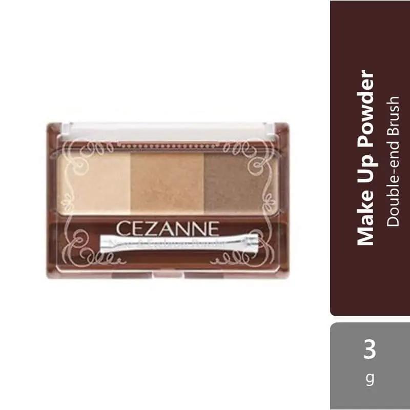 cezanne-nose-eyebrow-powder-01-camel-02-natural-double-end-brush product image 1
