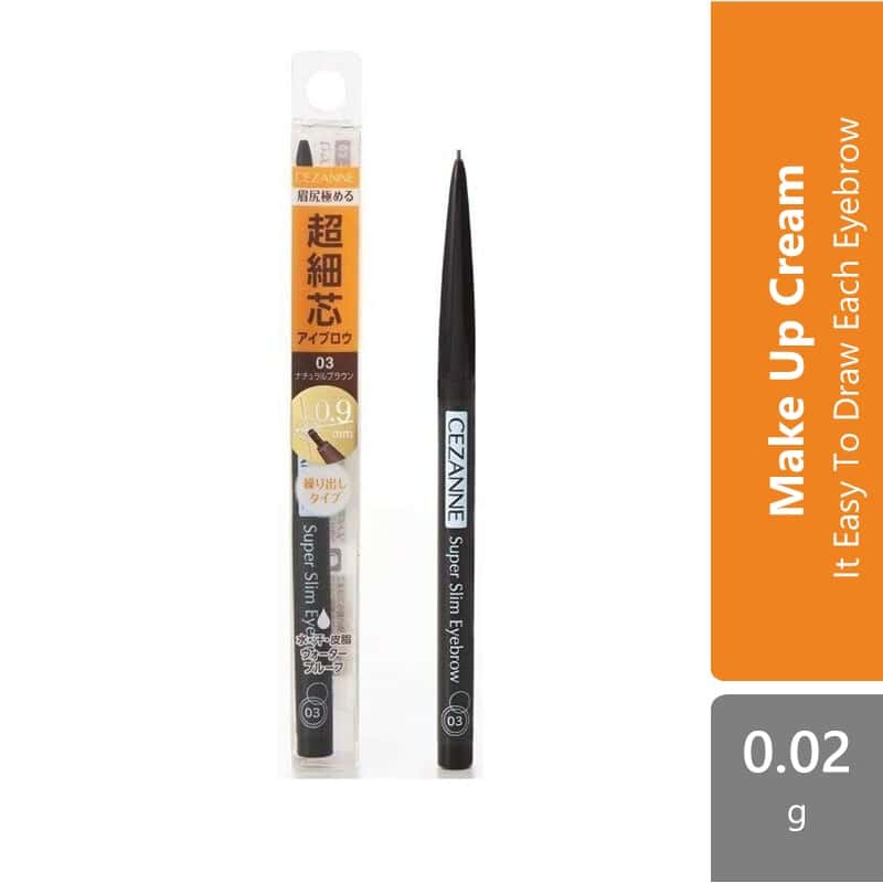 cezanne-super-slim-eyebrow-03-natural-brown-05-natural-gray-it-easy-to-draw-each-eyebrow product image 1