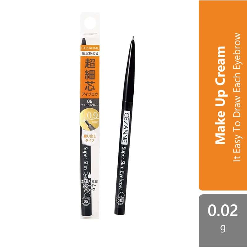 cezanne-super-slim-eyebrow-03-natural-brown-05-natural-gray-it-easy-to-draw-each-eyebrow product image 1