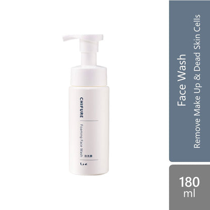 chifure-foaming-face-wash-180ml-remove-make-up-dead-skin-cells