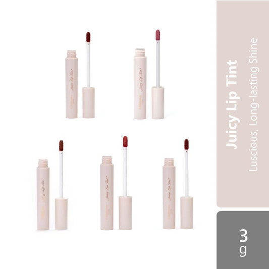 Canmake Juicy Lip Tint (T01/T02/T03/T04/T05) | Luscious, long-lasting shine Canmake