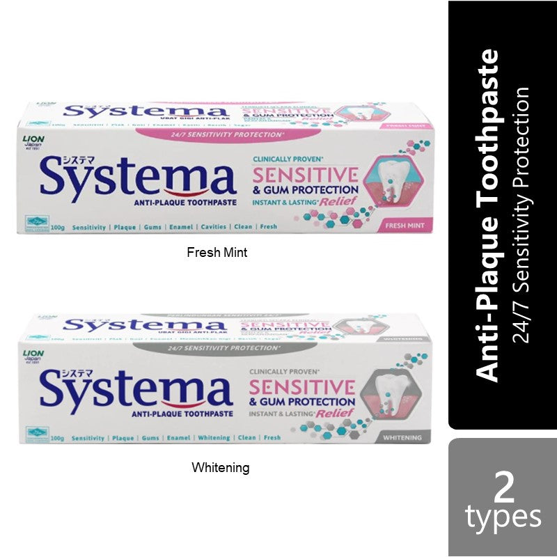 Systema Sensitive &gum Protection Toothpaste 100g ( Fresh Mint