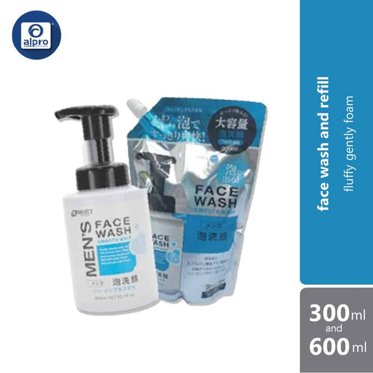 s-select-mens-face-wash-smooth-whip-300ml-and-refill-pack-600ml