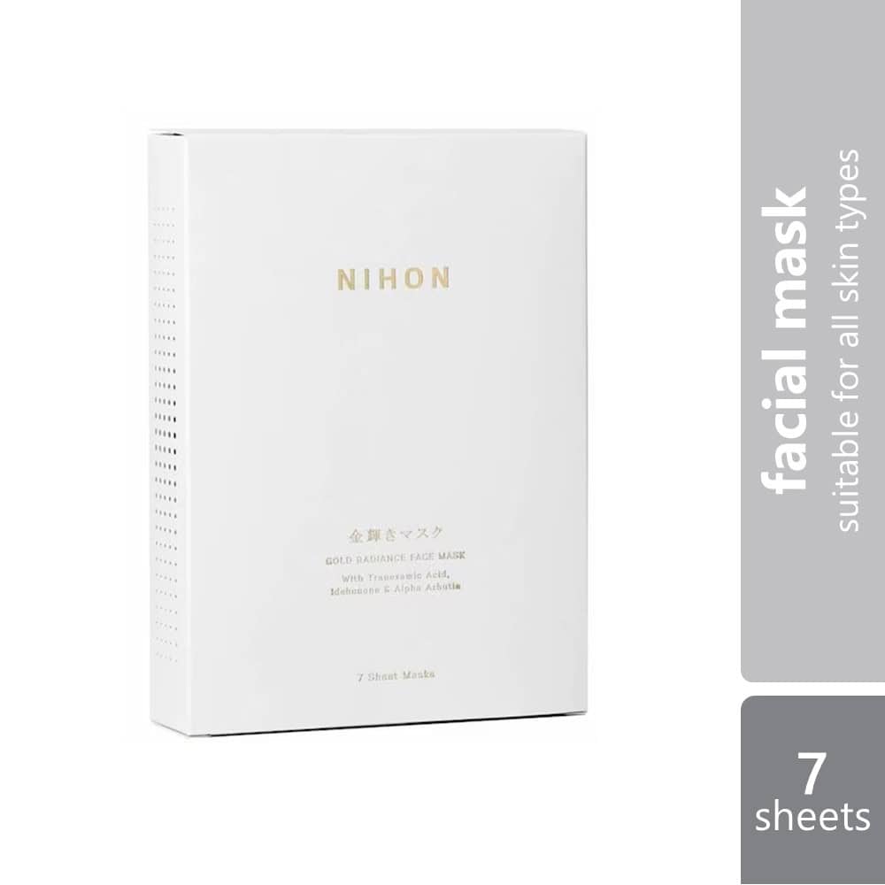 nihon-gold-radiance-face-mask-7s-for-brightening-hydrating-skin