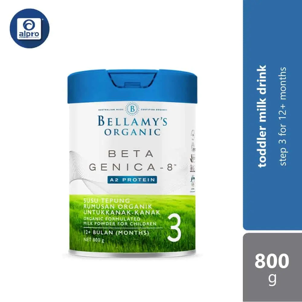 Bellamy's Beta Genica-8 Toddler Milk Drink (Step 3) 800g - Alpro
