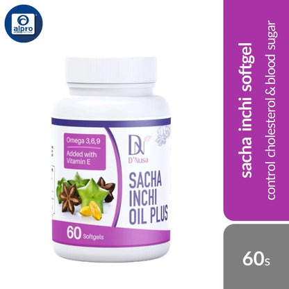 dnusa-sacha-inchi-oil-plus-softgel-60s-control-cholesterol-blood-sugar