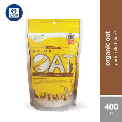 love-earth-organic-quick-rolled-oat-400g