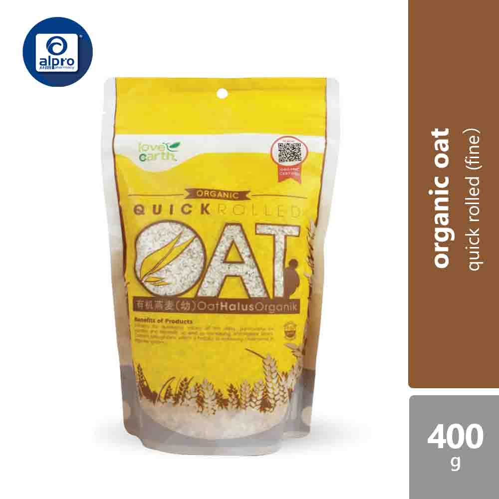 love-earth-organic-quick-rolled-oat-400g