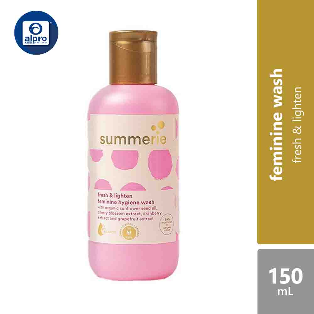summerie-fresh-feminine-hygiene-wash-150ml-lighten-firming-soothing product image 1