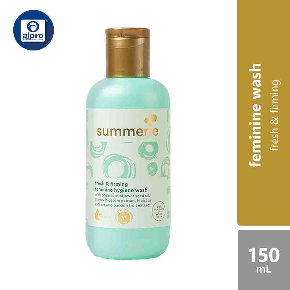 summerie-fresh-feminine-hygiene-wash-150ml-lighten-firming-soothing product image 1
