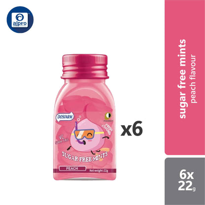dosfarm-sugar-free-mint-candy-6-x-22g-bottles-grape-peach-watermelon-peach