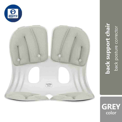 curble-grand-comfort-sitting-posture-support-1s-grey-red-black product image 1