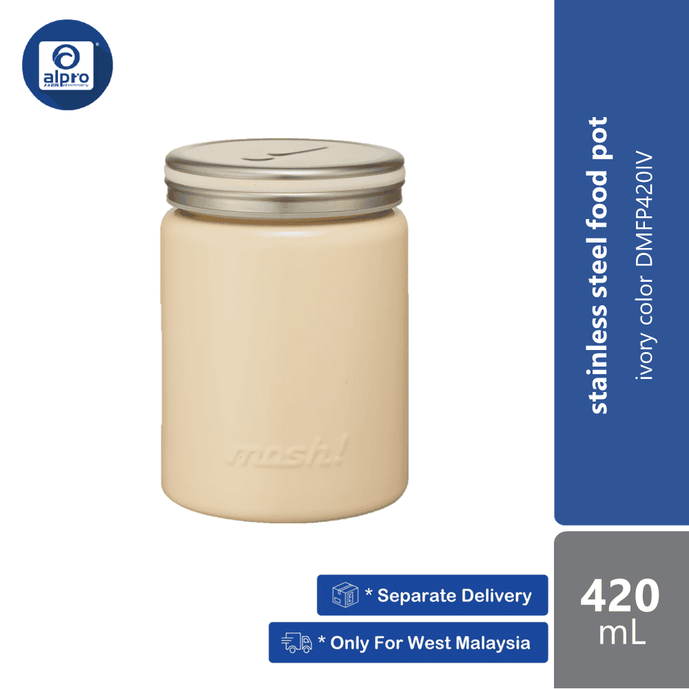 mosh-food-pot-420ml-ivory-peach-ivory