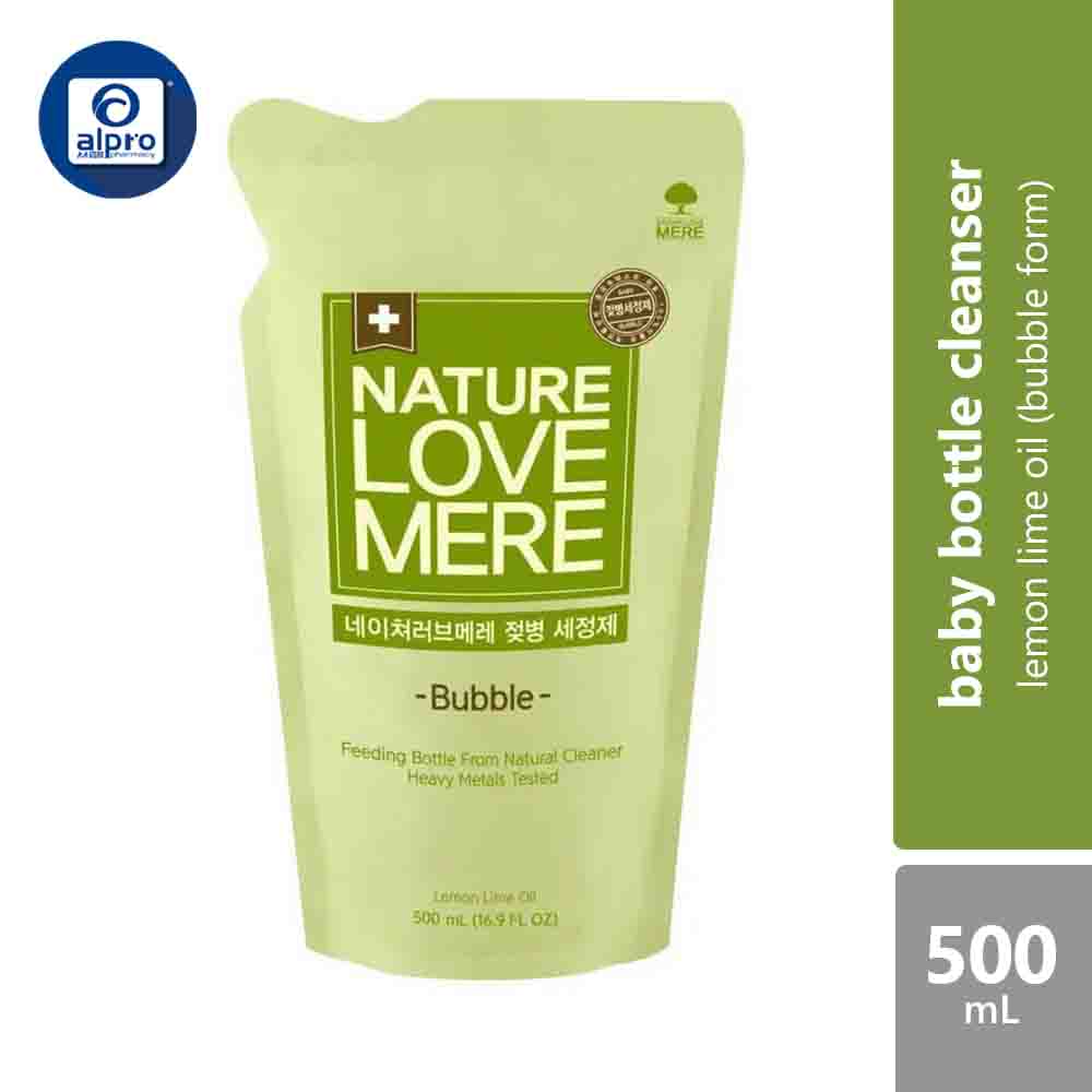 nature-love-mere-baby-bottle-cleanser-lemon-lime-oil-bubble-500ml-refill