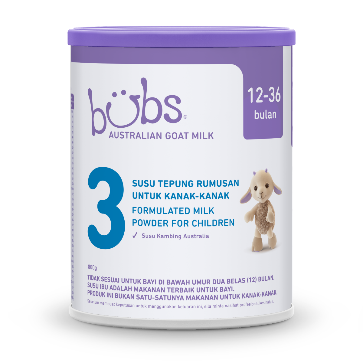 Bubs Advanced Plus+ Goat Toddler Milk Drink Stage 3 (12-36 months) Bubs Advanced Plus+ Goat Toddler Milk Drink Stage 3 (12-36 months)