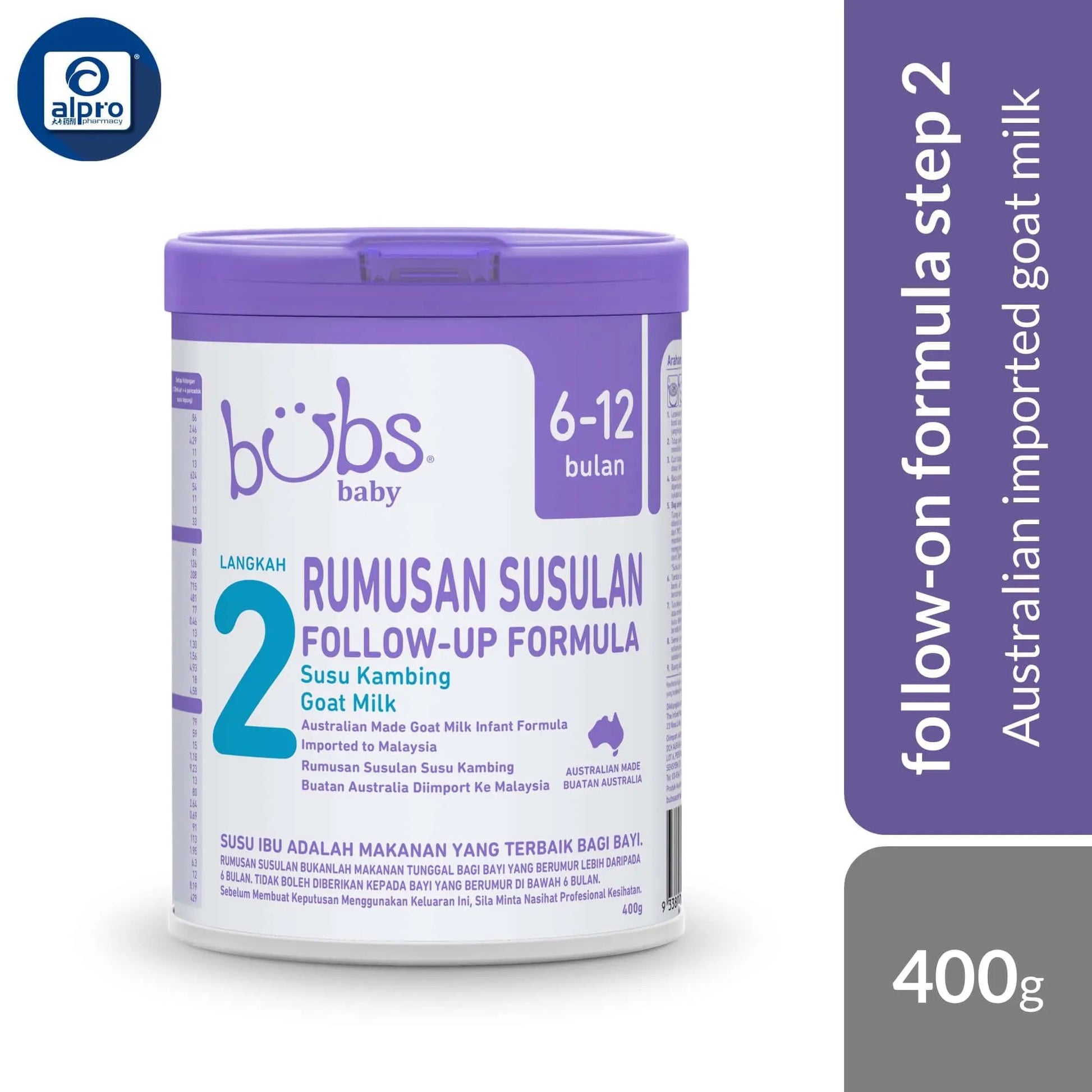 bubs-adv-plus-goat-follow-on-formula-stage-2-400g