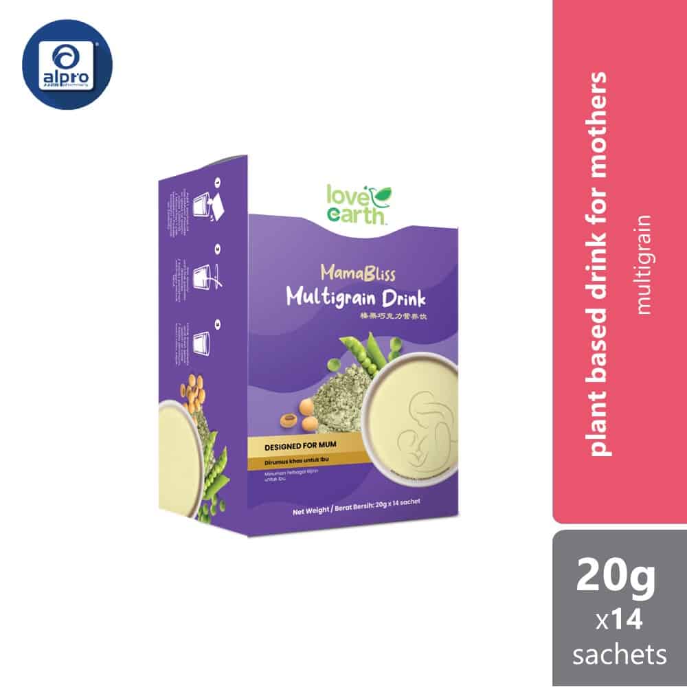 love-earth-mamabliss-drink-hazelnut-choco-multigrain-20gx14s product image 1
