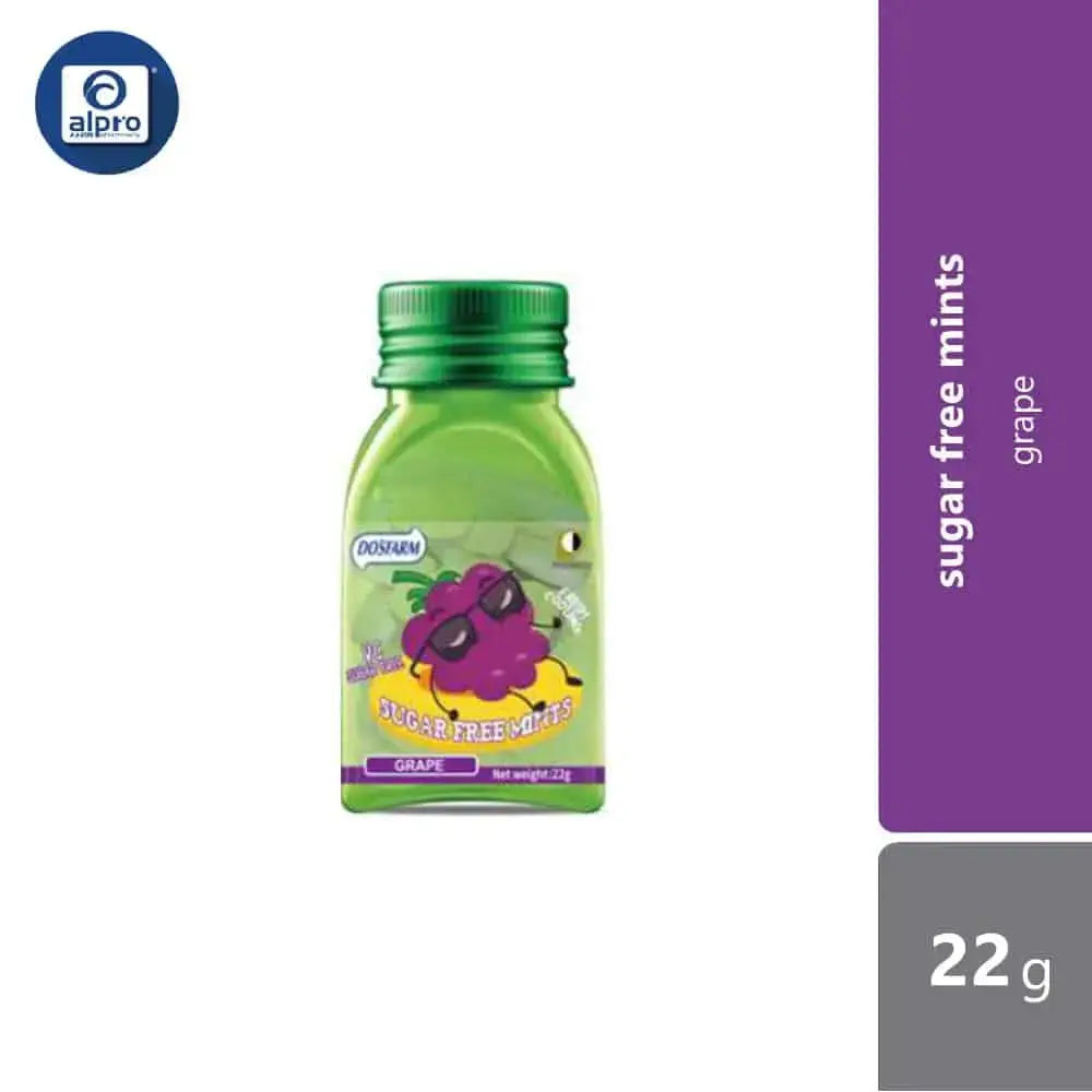 dosfarm-sugar-free-mint-bottle-grape-peach-watermelon-flavor-22g product image 1