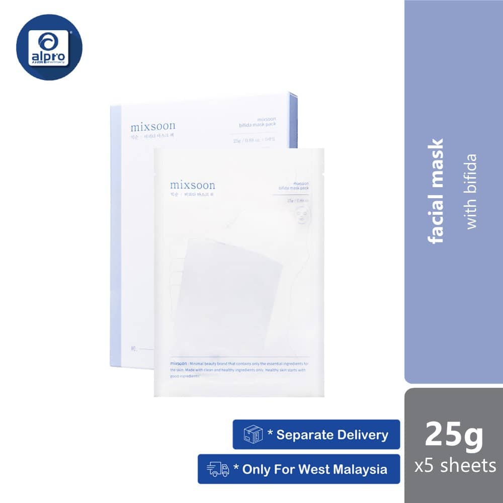mixsoon-bifida-mask-pack-25g-x5s