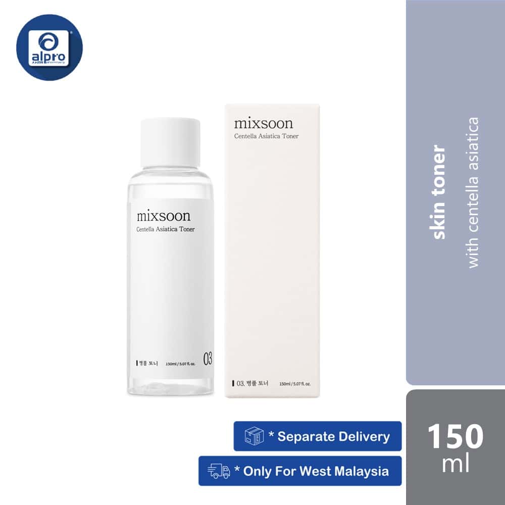 mixsoon-centella-asiatica-toner-300ml-150ml product image 1