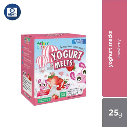nature-bite-yogurt-melts-tomato-mango-original-strawberry-banana-25g product image 1