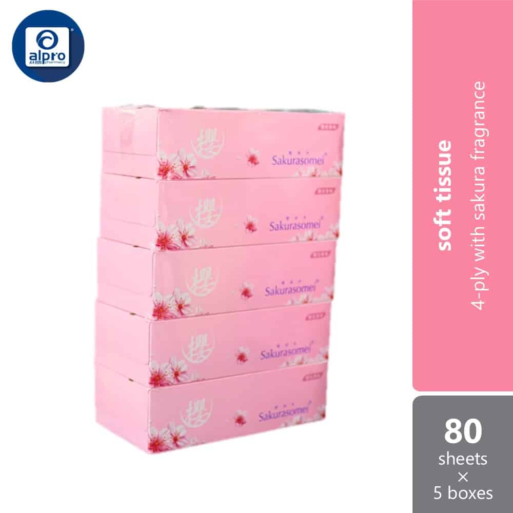 sakurasomei-box-tissue-sakura-scented-5-boxes