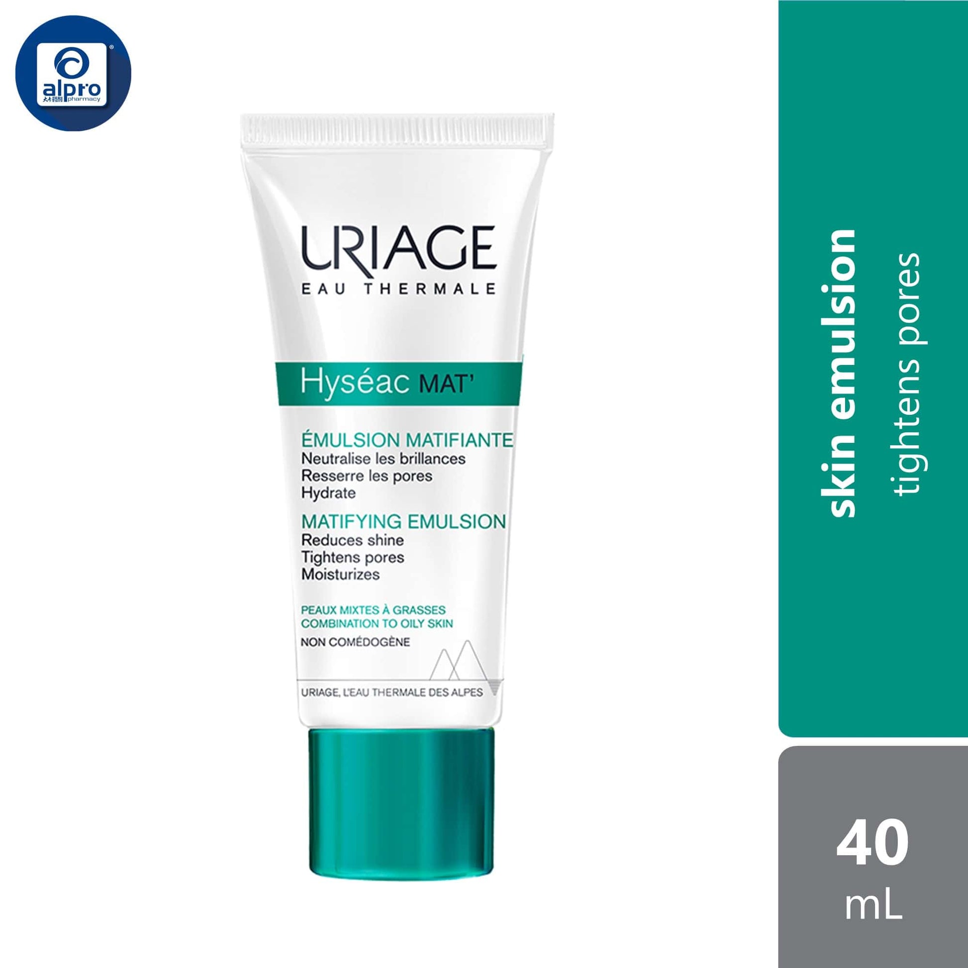 uriage-hyseac-matifying-emulsion-40ml-tightens-pores
