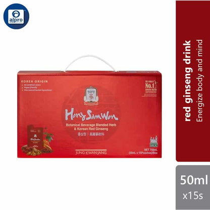 jung-kwan-jang-botanical-beverage-blended-herb-korean-red-ginseng-hong-sam-won-50ml-x15s-energize-body-and-mind