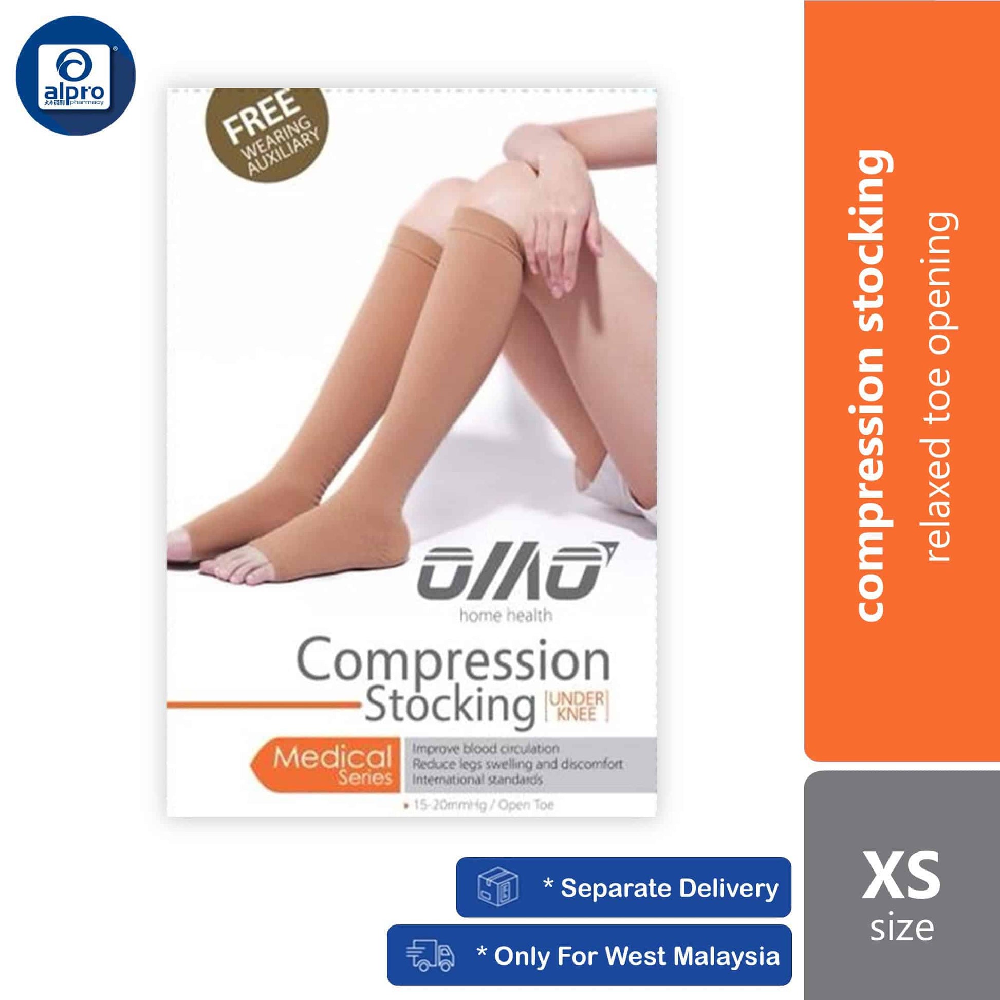 omo-compression-stockings-under-knee-1-pair-xs-s-m-l-xl-xxl-mos-relaxed-toe-opening-xs
