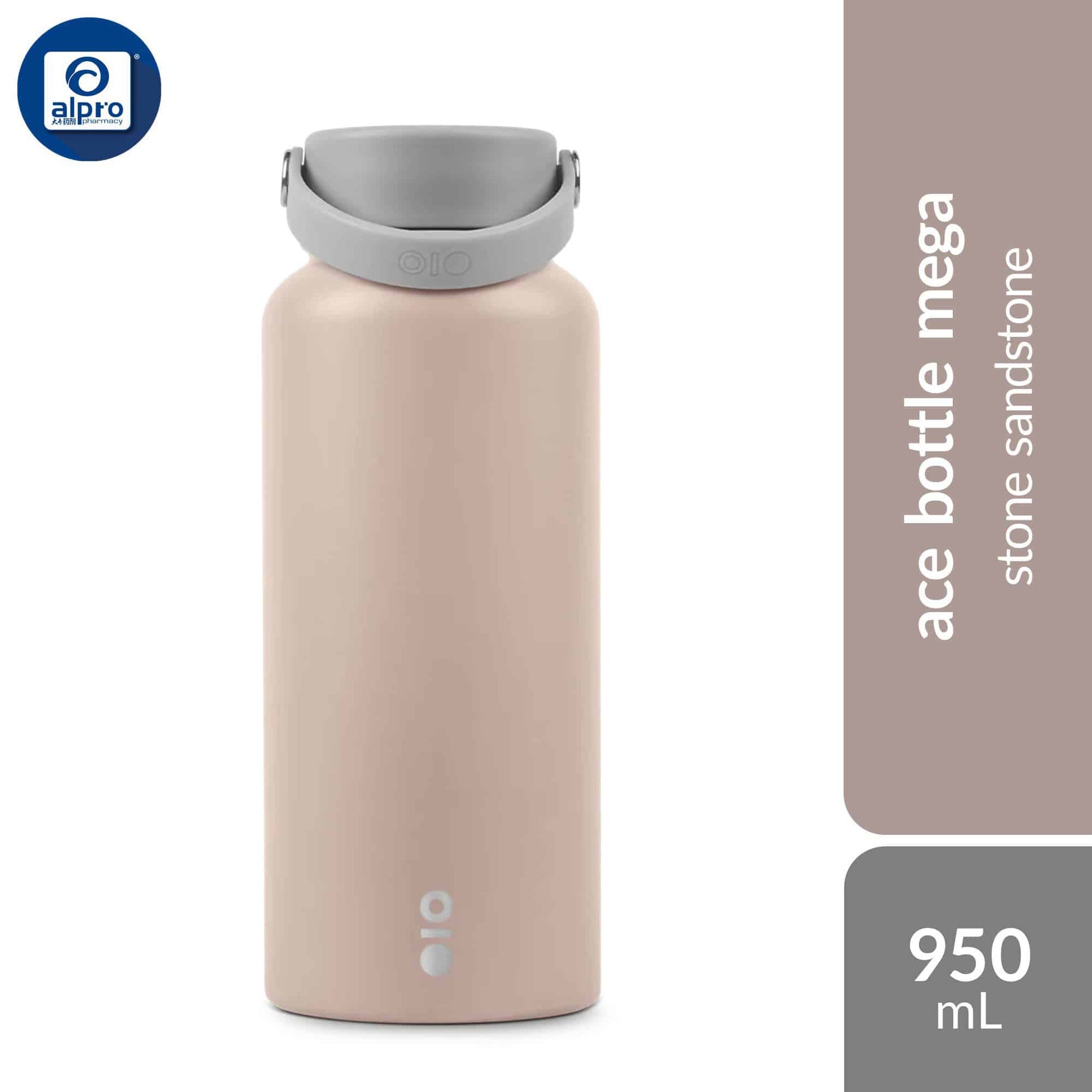 montigo-ace-bottle-mega-stone-collection-sage-marble-950ml-double-wall-vacuum-insulation product image 1