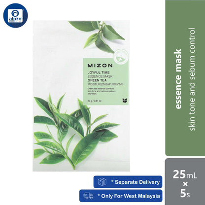 mizon-joyful-time-essence-mask-25ml-x5s-16-varieties-of-essence-mask product image 1