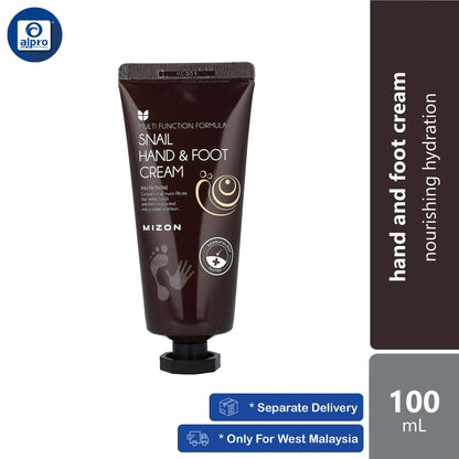mizon-hand-foot-cream-snail-100ml-maintain-hydration-with-nourishing-ingredients product image 1