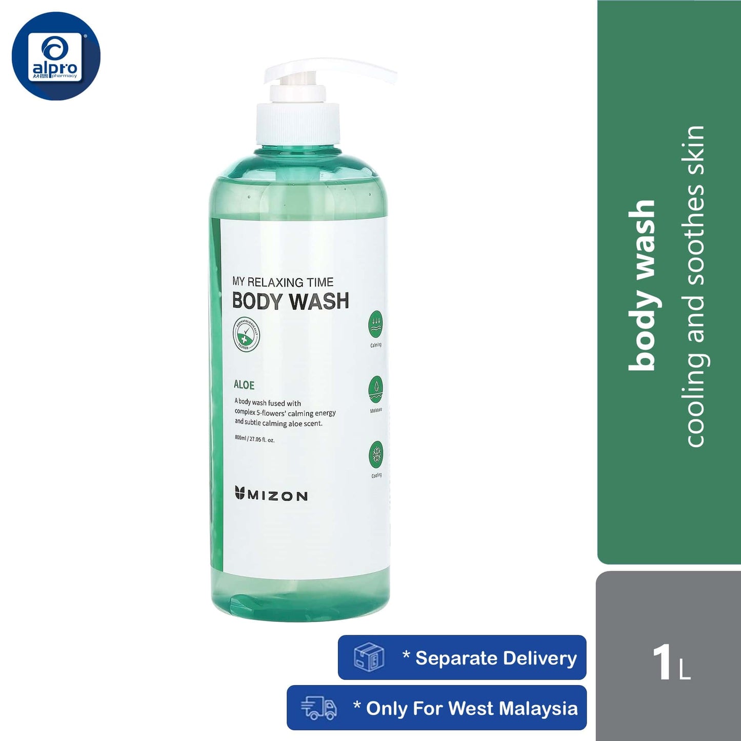 mizon-my-relaxing-time-body-wash-tea-tree-peach-blueberry-milk-aloe-1000ml-suitable-for-all-skin-types product image 1