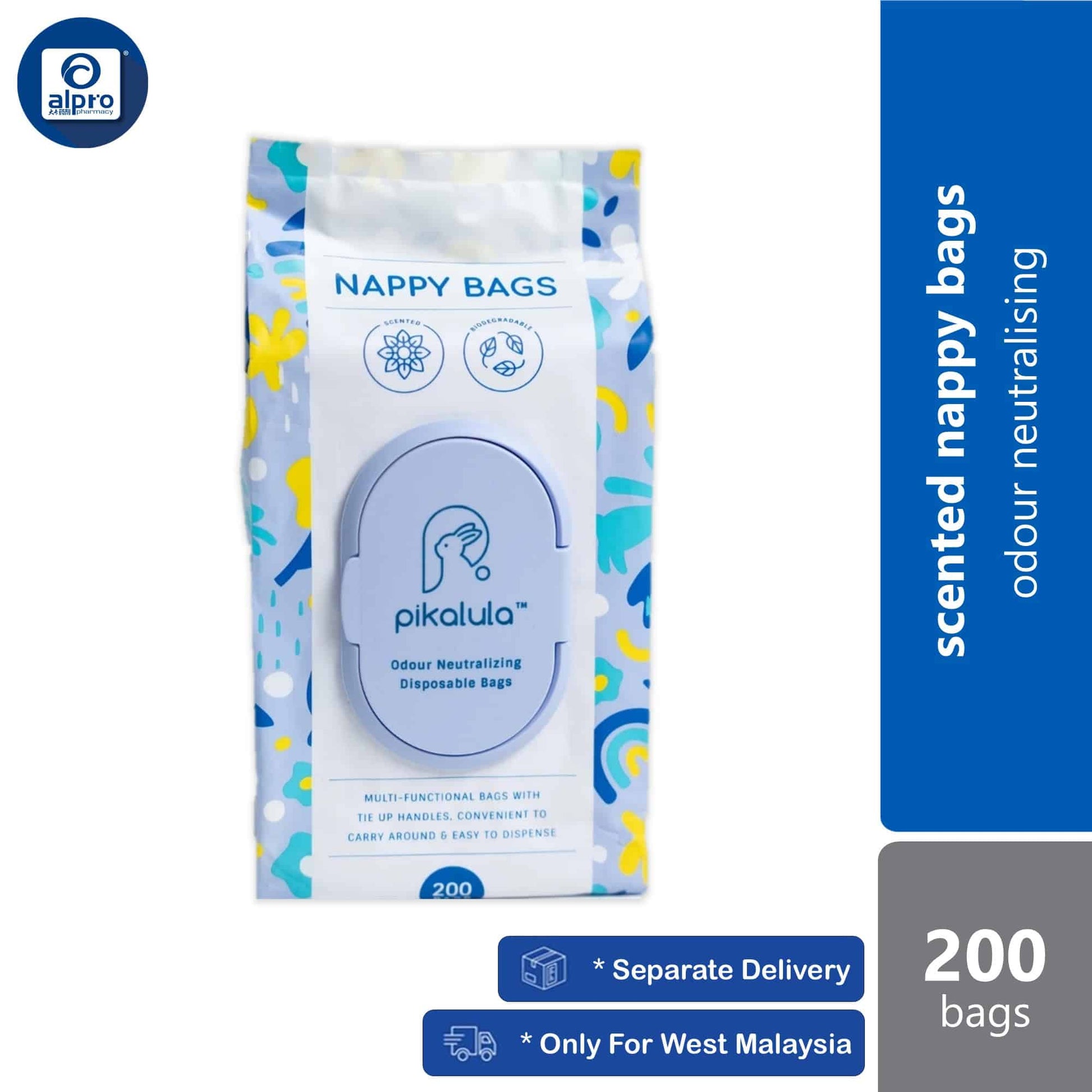pikalula-nappy-bags-jumbo-pack-200s-odour-neutralising