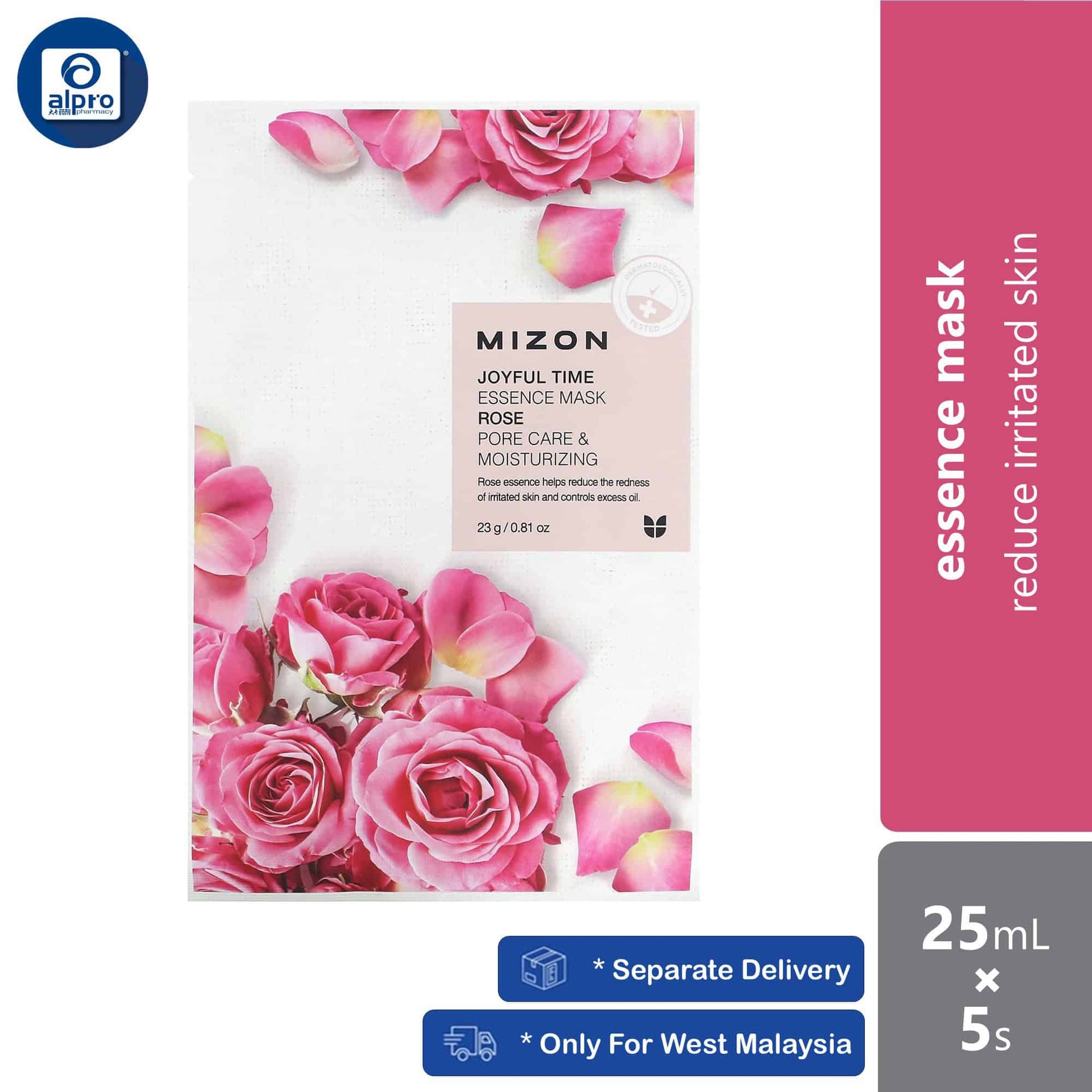 mizon-joyful-time-essence-mask-25ml-x5s-16-varieties-of-essence-mask-rose