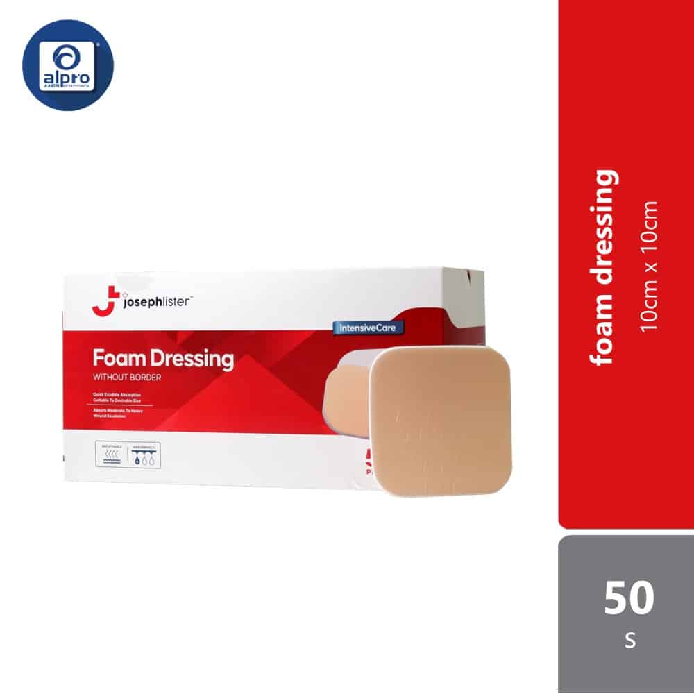 josephlister-foam-dressing-without-border-10cmx10cm-50s