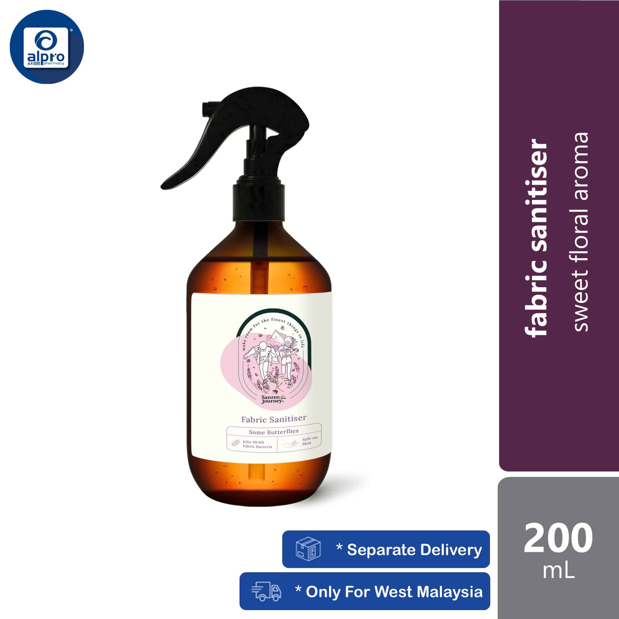 sanren-journey-fabric-sanitiser-assortments-450ml-premium-scent-and-eliminate-unpleasant-odour-some-butterflies