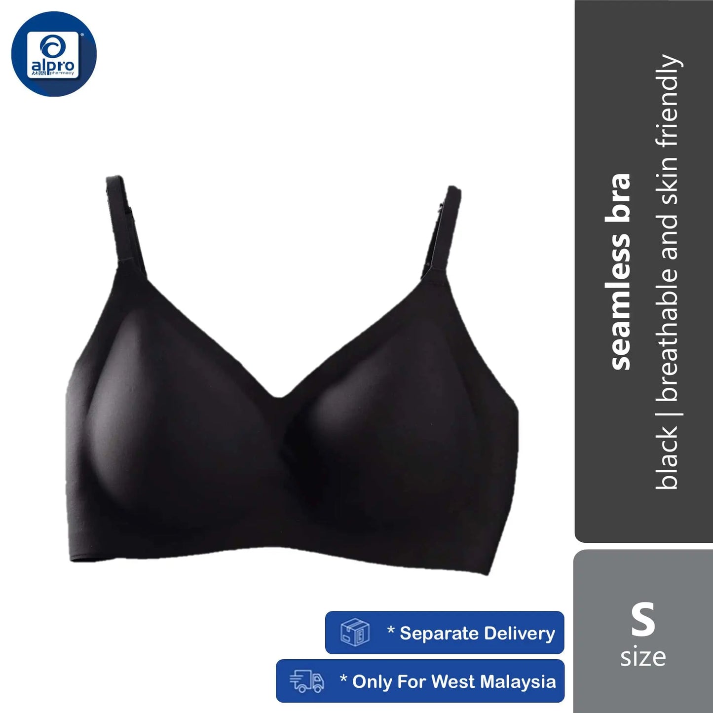 crown-seamless-bra-black-size-s-m-l-xl-xxl-breathable-and-skin-friendly-s