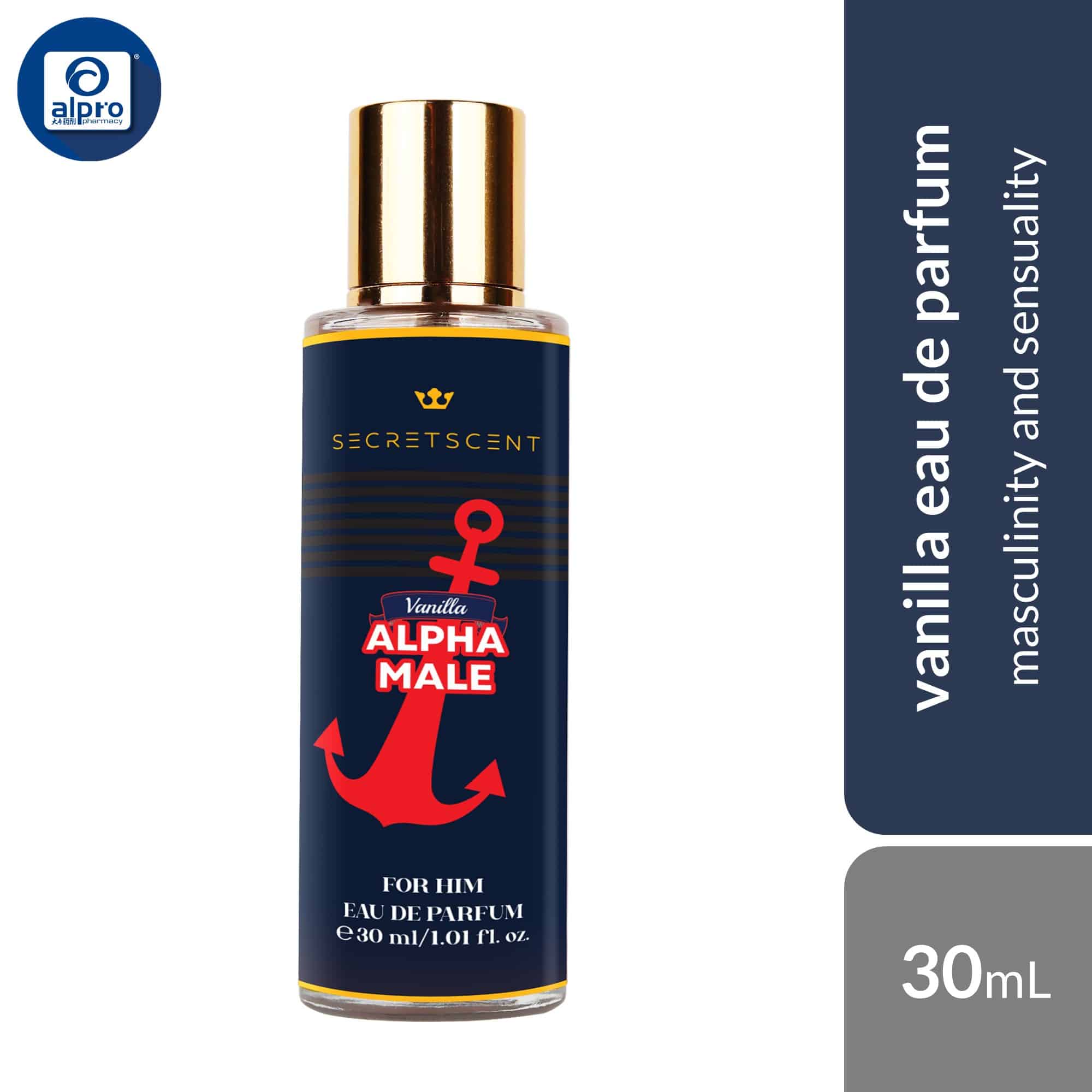 sugarbomb-secret-scent-eau-de-parfum-for-him-vanilla-alpha-leather-spice-30ml-masculinity-and-sensuality product image 1