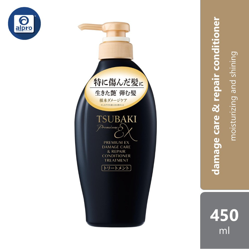 Tsubaki Premium EX Care & Repair Conditioner Treatment 450ml | Moisturize and Shining Alpro Pharmacy