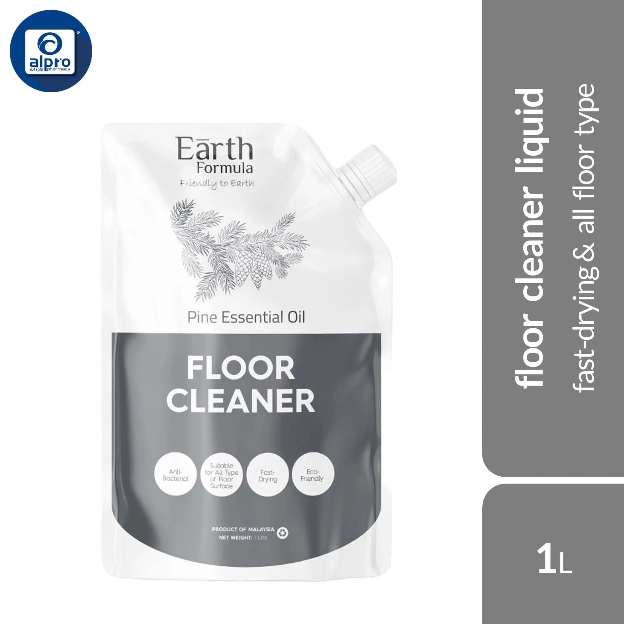 earth-formula-multipurpose-floor-cleaner-liquid-refill-pack-1l-fast-drying-all-floor-type