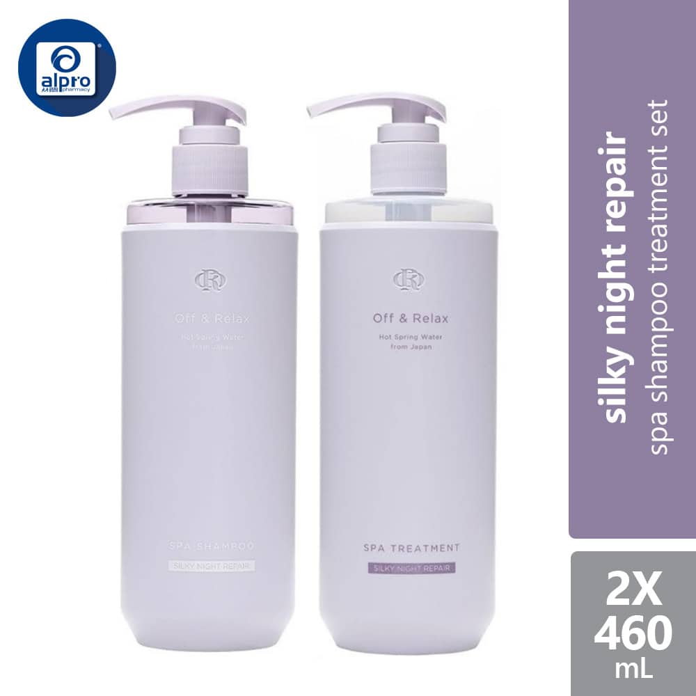 off-relax-spa-shampoo-treatment-set-shampoo-460ml-treatment-460ml-silky-night-repair