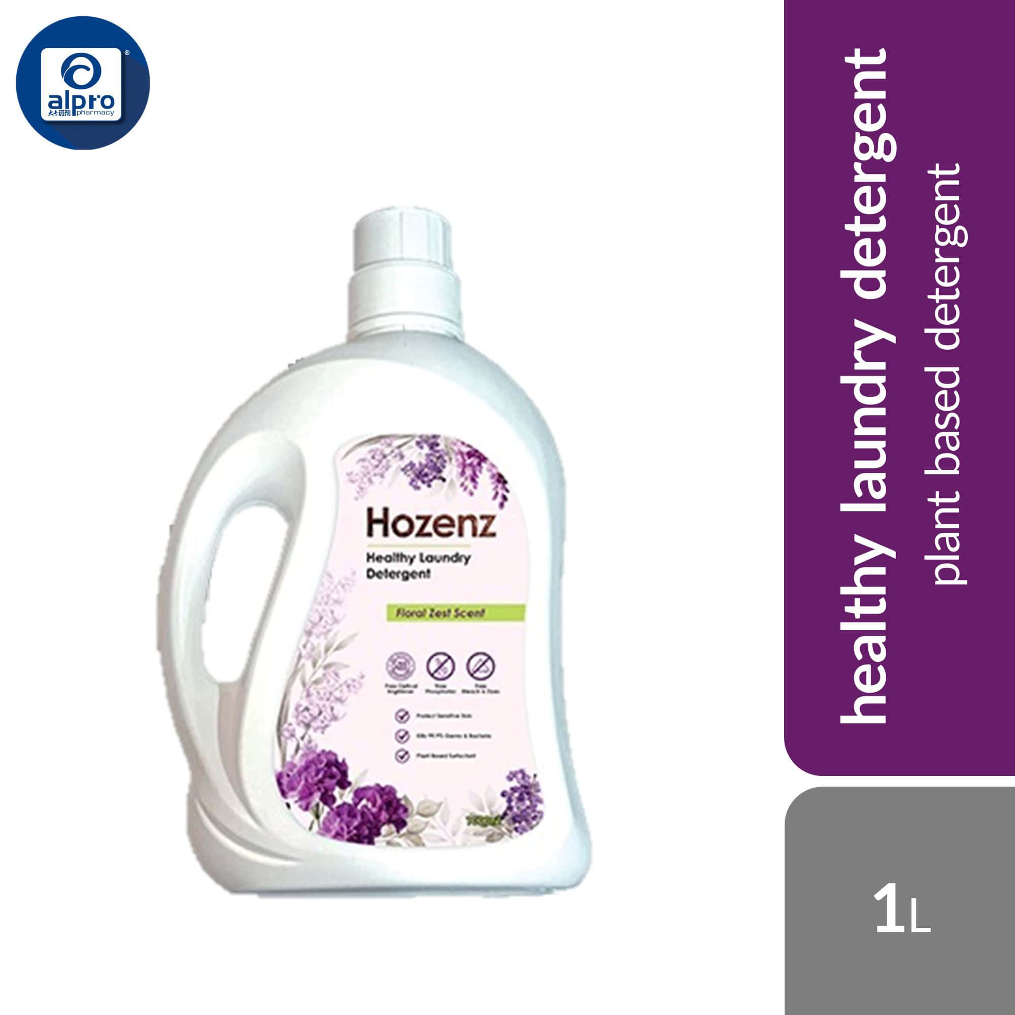 hozenz-healthly-laundry-detergent-floral-1000ml-healthy-and-comfortable-plant-based-surfactant