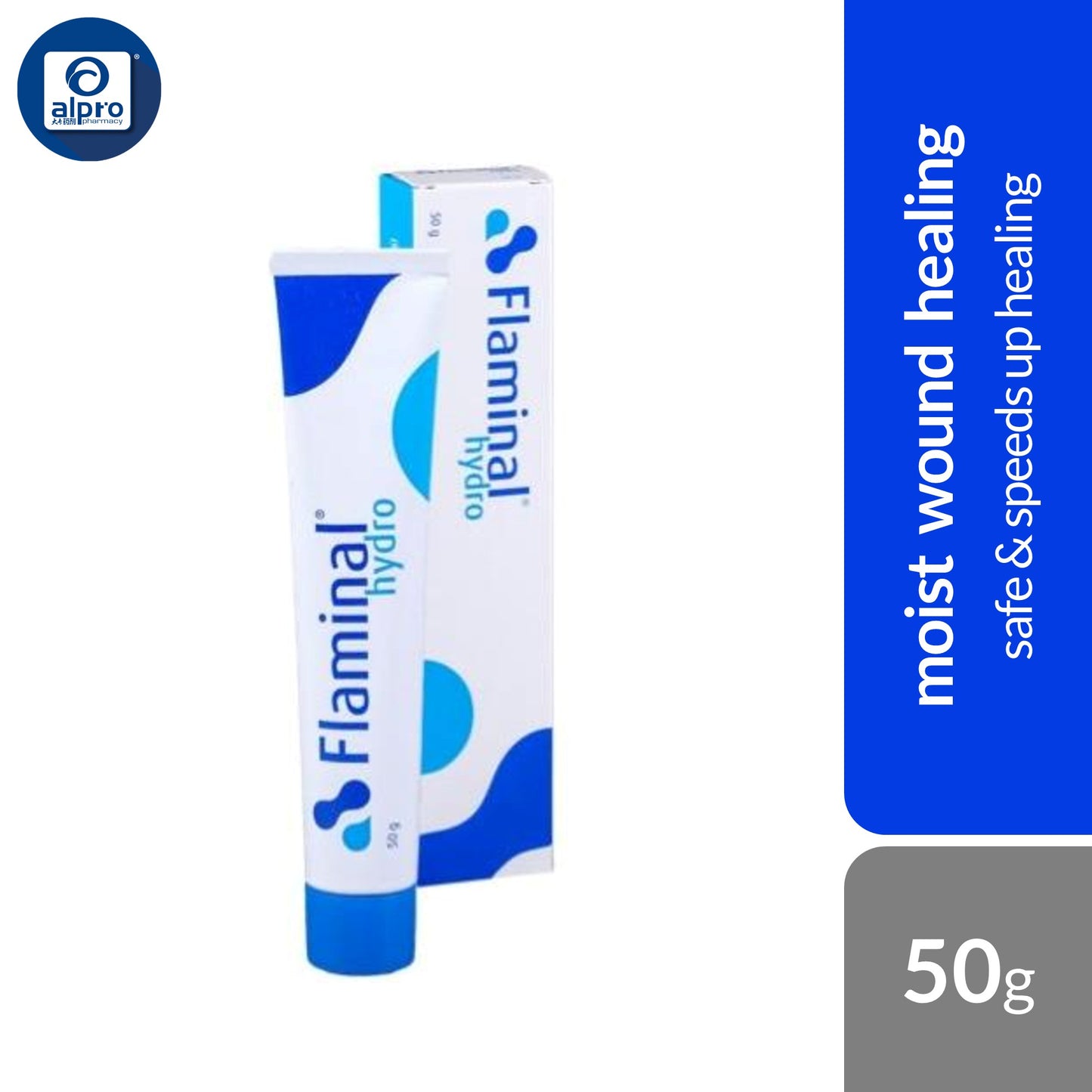 Flaminal Hydro 50g | Safe Antimicrobial Protection & Speeds Up Healing Flaminal Hydro 50g | Safe Antimicrobial Protection & Speeds Up Healing