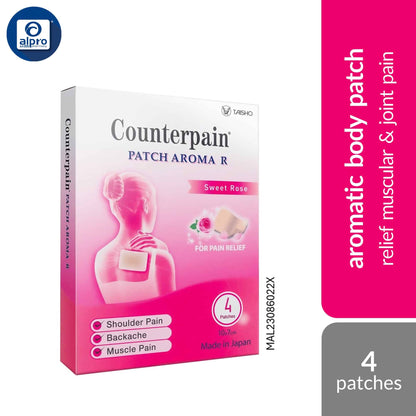 counterpain-patch-aroma-sweet-rose-white-soap-4s-relief-muscular-joint-pain-sweet-rose
