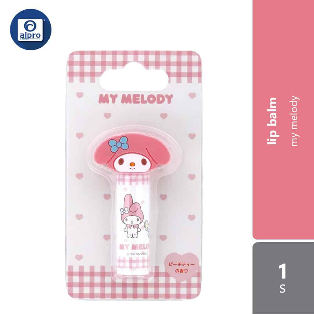 skater-mascot-lip-balm-1s-hello-kitty-my-melody-kuromi-cinnamoroll-moisturized-the-lips product image 1