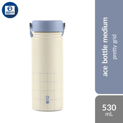 montigo-ace-bottle-medium-pretty-porcelain-collection-pretty-grid-pretty-lines-pretty-waves-530ml product image 1