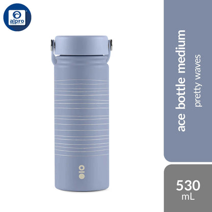 montigo-ace-bottle-medium-pretty-porcelain-collection-pretty-grid-pretty-lines-pretty-waves-530ml product image 1