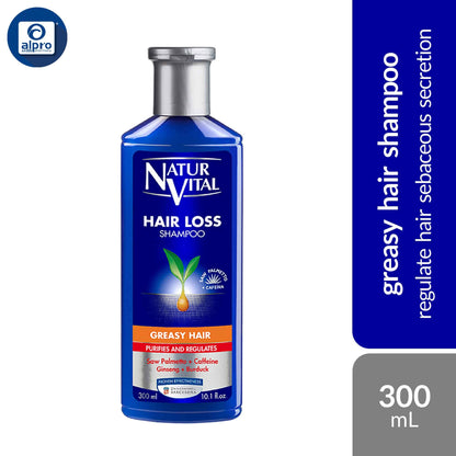 naturvital-hair-loss-shampoo-normal-hair-greasy-hair-anti-dandruff-300ml-healthy-scalp-increase-hair-density product image 1