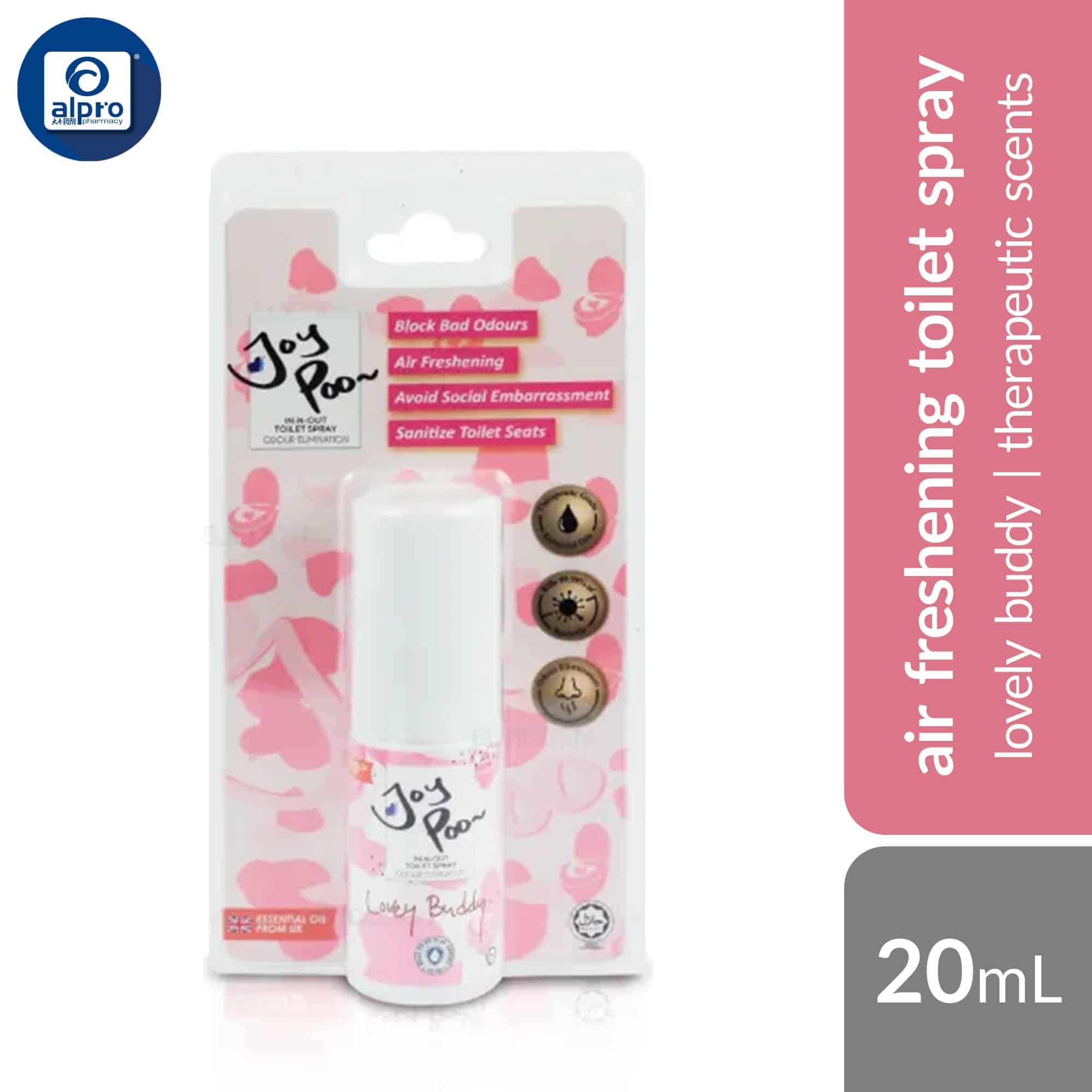 joy-poo-toilet-spray-oceanic-romance-lovely-buddy-refreshing-green-happy-garden-lemon-grass-20ml-therapeutic-air-lovely-buddy